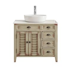 TỦ LAVABO PALM BEACH 36 INCH MÀU BE