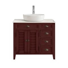 TỦ LAVABO PALM BEACH 36 INCH MÀU NÂU
