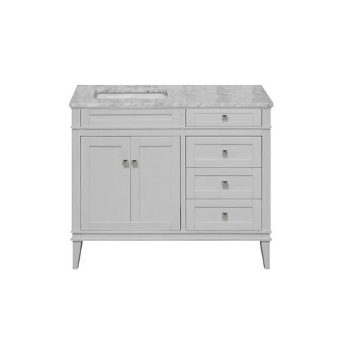 TỦ LAVABO RIVOLI 42 INCH MÀU XÁM NHẠT