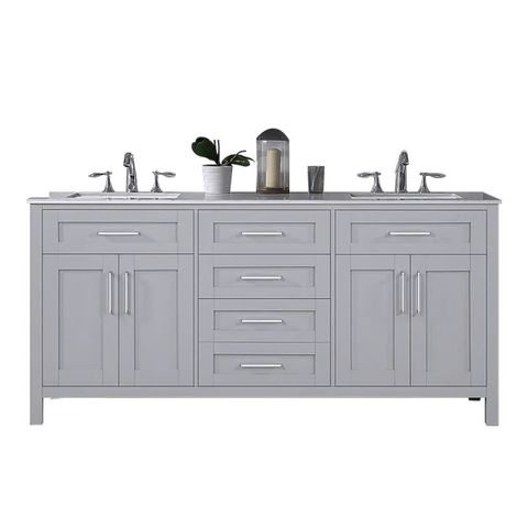 TỦ LAVABO MAYA 72 INCH MÀU XÁM