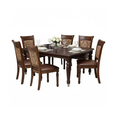 BỘ BÀN ĂN 6 GHẾ THÔNG MINH MỞ RỘNG EDINBOURGH