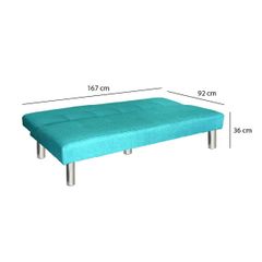 GHẾ SOFA BED SERTA MÀU XANH