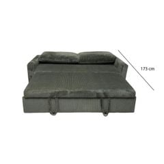 GHẾ SOFA BED OLIVERA MÀU XANH RÊU ĐẬM