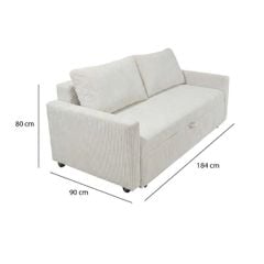 GHẾ SOFA BED OLIVERA MÀU BE