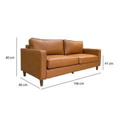 GHẾ SOFA 3 CHỖ HENRY