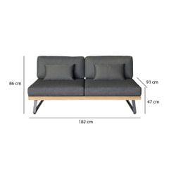 GHẾ SOFA 2 CHỖ MARLOW