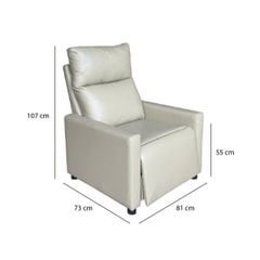 GHẾ SOFA ĐƠN CHỈNH CƠ CLAUDIA