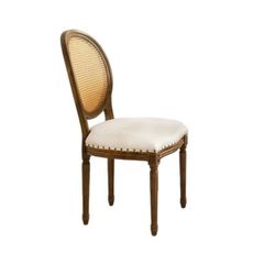 GHẾ TỰA LOUIS FRENCH MÀU NÂU LƯNG MÂY