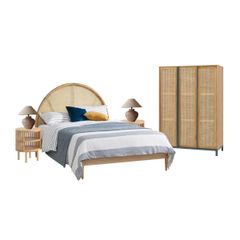 BỘ PHÒNG NGỦ REEMA OAK 1.8
