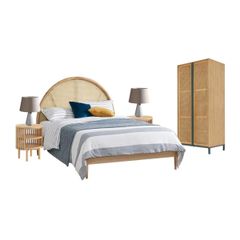 BỘ PHÒNG NGỦ REEMA OAK 1.8