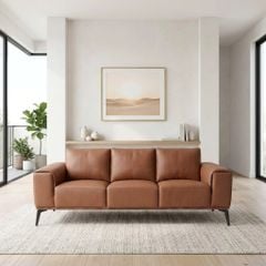 GHẾ SOFA DA BÒ 3 CHỖ CHELSEA