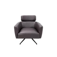 GHẾ SOFA ĐƠN DA BÒ CAMILA (XOAY 360 ĐỘ)