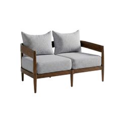 GHẾ SOFA 2 CHỖ MIRAMAR MÀU NÂU