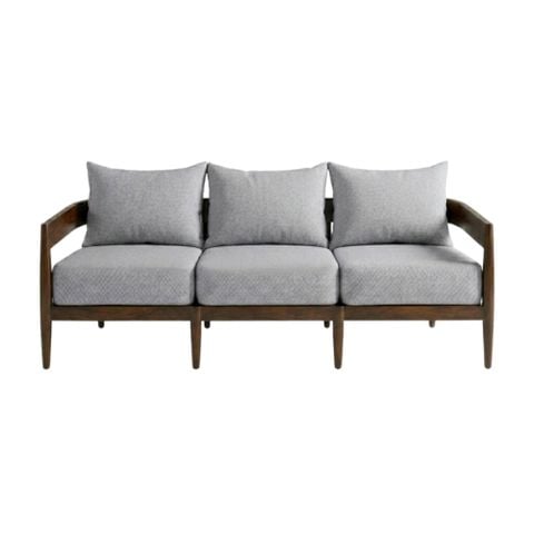 GHẾ SOFA 3 CHỖ MIRAMA MÀU NÂU
