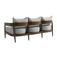 GHẾ SOFA 3 CHỖ MIRAMA MÀU NÂU