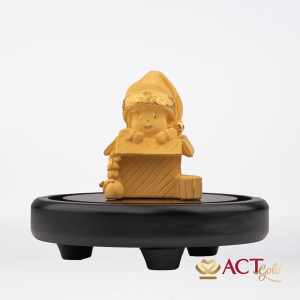 Quà tặng Em Bé dát vàng 24k ACT GOLD ISO 9001:2015
