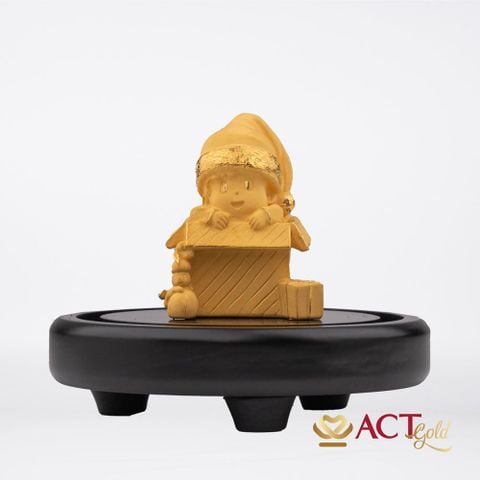 Quà tặng Em Bé dát vàng 24k ACT GOLD ISO 9001:2015