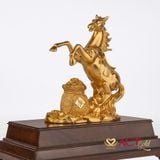 Quà tặng Ngựa Tài Lộc dát vàng 24k ACT GOLD ISO 9001:2015 (Mẫu 7)