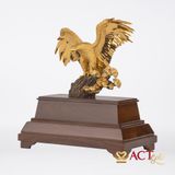 Quà tặng Đại Bàng dát vàng 24k ACT GOLD ISO 9001:2015 (Mẫu 5)