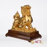 Quà tặng Tượng Tỳ Hưu dát vàng 24k ACT GOLD ISO 9001:2015
