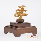 Quà tặng Chậu Cây Tài Lộc dát vàng 24k ACT GOLD ISO 9001:2015 (mẫu 2)