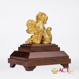 Quà tặng Tuất Phú Quý dát vàng 24k ACT GOLD ISO 9001:2015 (Mẫu 2)