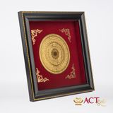 Tranh Mặt Trống Đồng dát vàng 24k ACT GOLD ISO 9001:2015