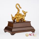 Quà tặng Huyền Vũ dát vàng 24k ACT GOLD ISO 9001:2015
