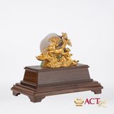 Quà tặng Ngựa Cây Tùng 24k ACT GOLD ISO 9001:2015 (Mẫu 1)
