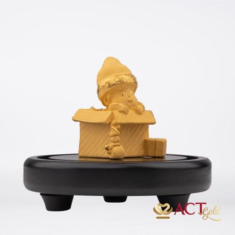 Quà tặng Em Bé dát vàng 24k ACT GOLD ISO 9001:2015