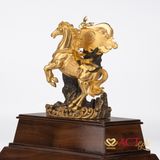 Quà tặng Ngựa Chiến Thắng dát vàng 24k ACT GOLD ISO 9001:2015