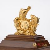 Quà tặng Cá Chép Vượt Vũ Môn dát vàng 24k ACT GOLD ISO 9001:2015