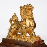 Quà tặng Tượng Tỳ Hưu dát vàng 24k ACT GOLD ISO 9001:2015