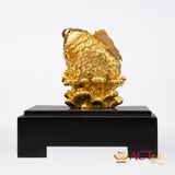 Qùa tặng Cá Chép Tài Lộc dát vàng 24k ACT GOLD ISO 9001:2015