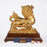 Quà tặng Tượng Tỳ Hưu dát vàng 24k ACT GOLD ISO 9001:2015