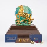Quà tặng Ngựa Phú Quý dát vàng 24k ACT GOLD ISO 9001:2015