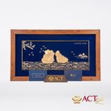 Tranh Vịnh Hạ Long dát vàng 24k ACT GOLD ISO 9001:2015