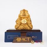 Quà tặng tượng Thiềm Thừ dát vàng 24k ACT GOLD ISO 9001:2015