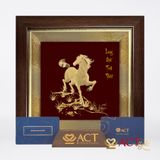 Tranh Nhất Nhật Thiên Lý dát vàng 24k ACT GOLD ISO 9001:2015