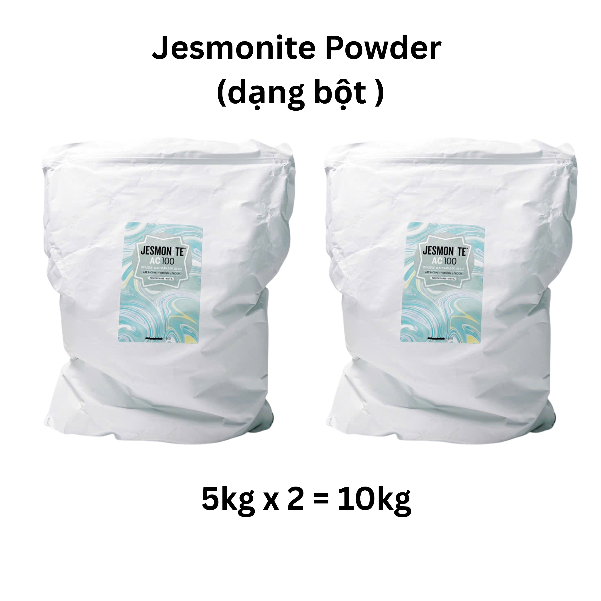 [NEW 2025] Jesmonite AC100 - 14kg -  Bao Bì Chính Hãng