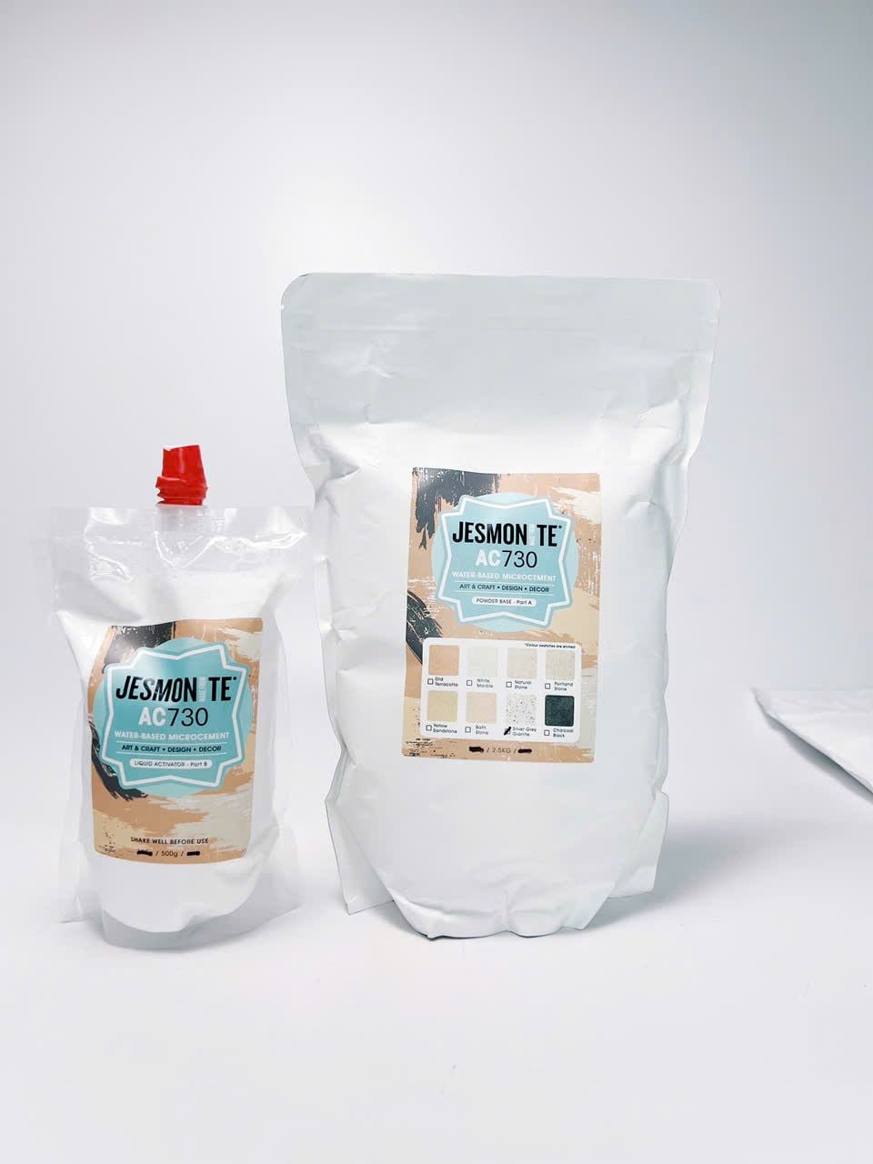 Jesmonite AC730 - Bộ Lỏng & Bột 3kg - Bao Bì Chính Hãng [MỚI]