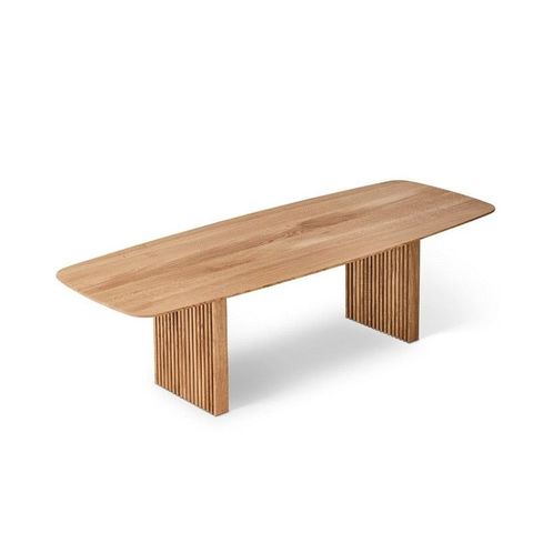 Bàn ăn gỗ tần bì Rulinda - Bàn ăn dài phong cách Bắc Âu