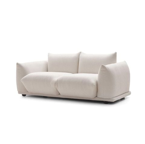 Sofa Cloudy bọc vải kem - Ghế thư giãn hiện đại