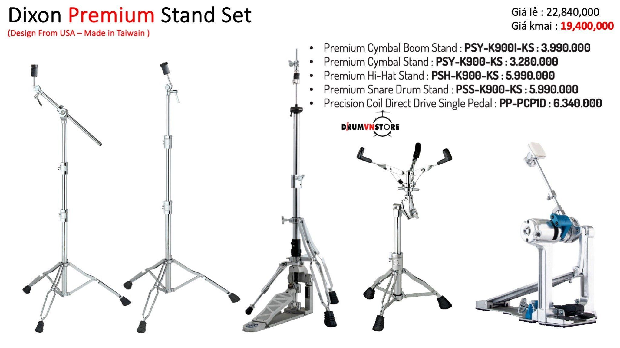  Fullset Trống Cơ Pearl Studio Session Select 