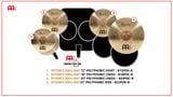  Cymbal Meinl Byzance Polyphonic Brilliant 