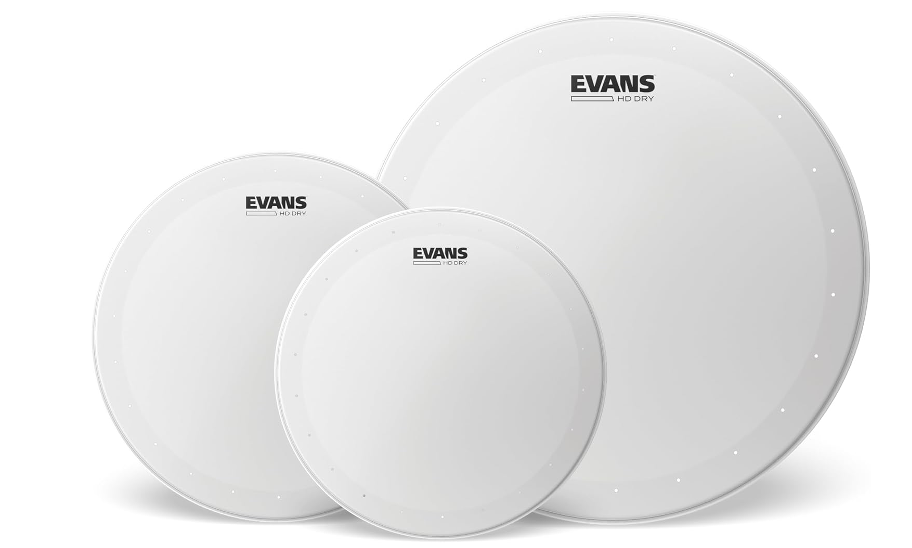  Set mặt tom trống Evans EC2/G2/Uv2/Hydraulic/BlackChrome 