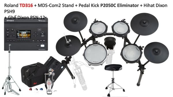  Trống Điện Tử V-Drums Roland TD316 