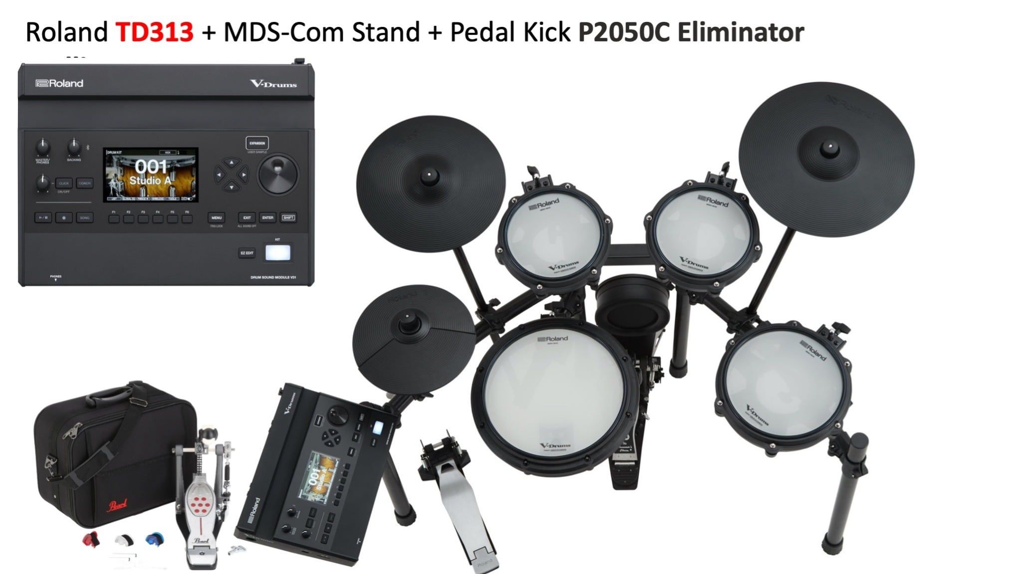  Trống Điện Tử V-Drums Roland TD313 