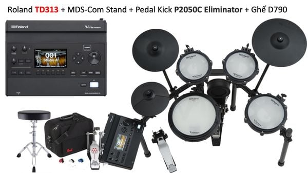  Trống Điện Tử V-Drums Roland TD313 