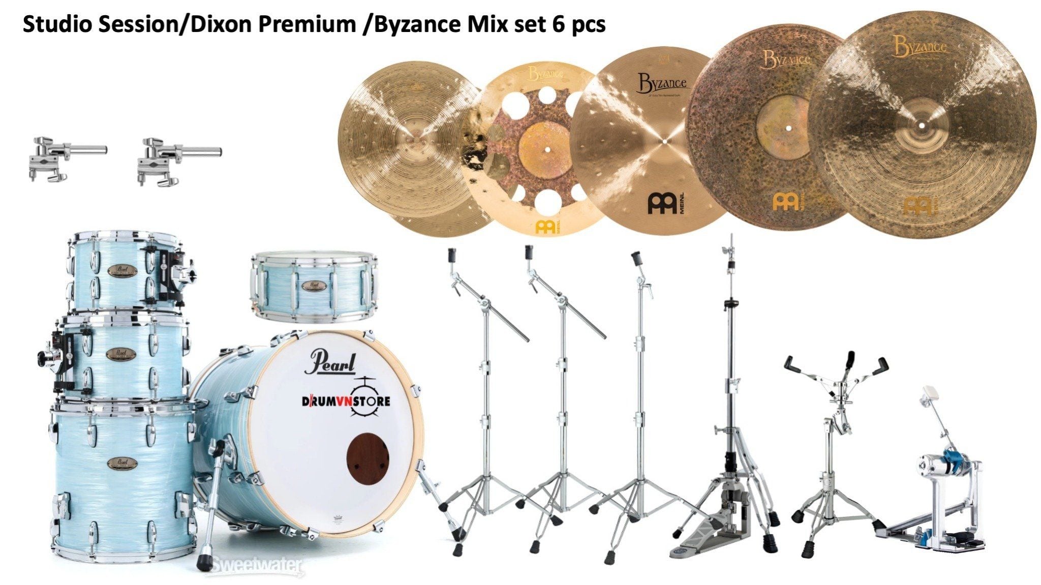  Fullset Trống Cơ Pearl Studio Session Select 